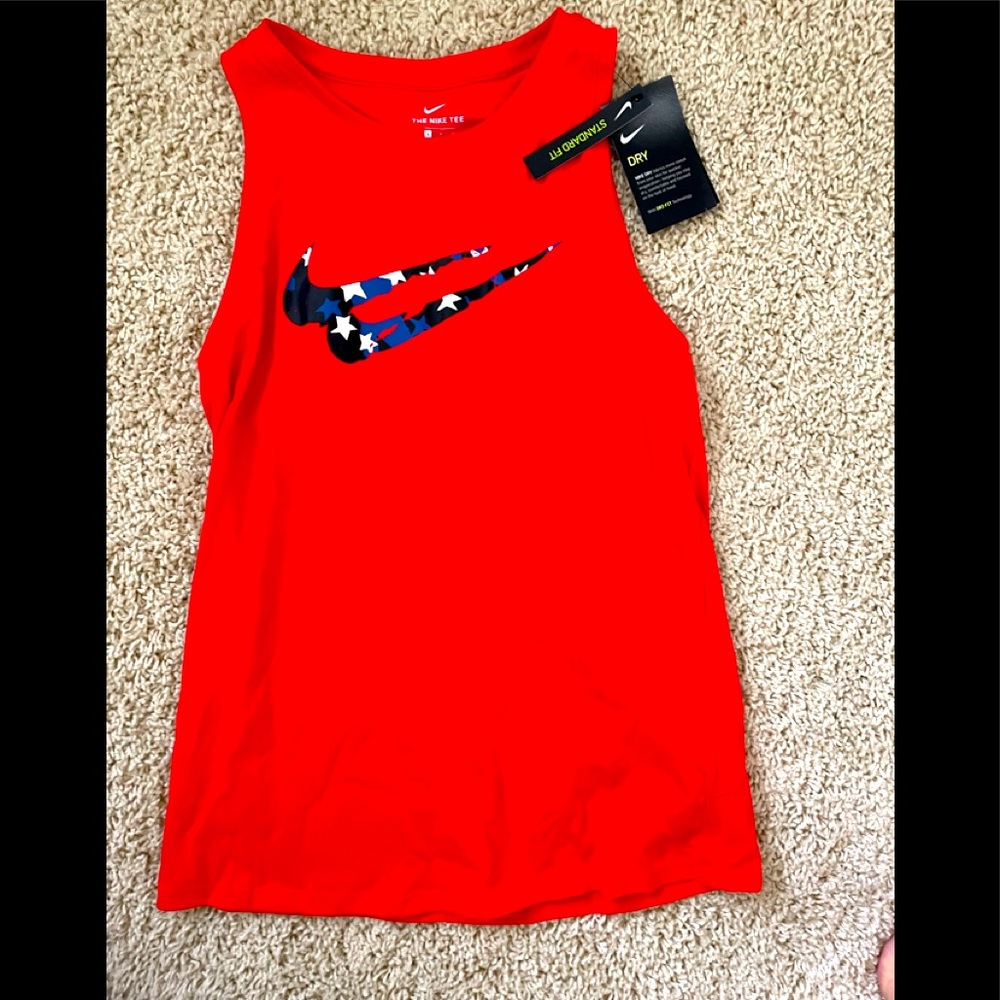 NWT Red Nike tee - S